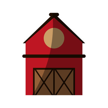 rural barn icon image vector illustration design