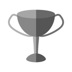 trophy cup icon image vector illustration design