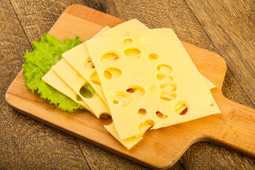 Sliced cheese