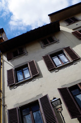 Fototapeta na wymiar Residential Building in Florence, Italy