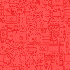 Hacker Line Tile Pattern