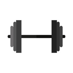 barbell exercise accessory icon image vector illustration design