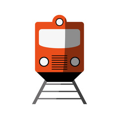 train public transport icon image vector illustration design