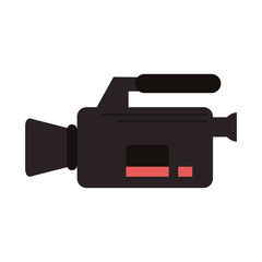 video camera icon image vector illustration design