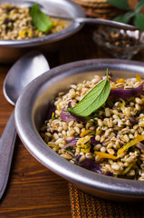 Boiled pearl barley