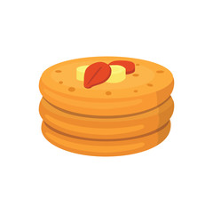 biscuit food for baby cartoon product isolated