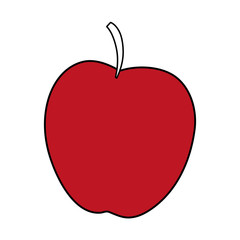 Refreshing vegetable tomato icon vector illustration design graphic silhouette