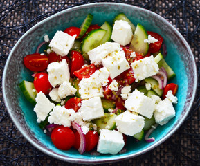 fresh greek salad