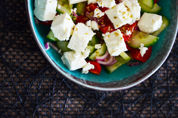 fresh greek salad
