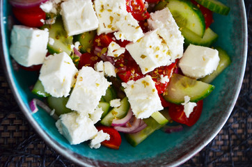 fresh greek salad