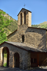 Romanische Kirche Sant Miquel d’Engolasters in Andorra
