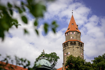 Wieża zamka Bouzov