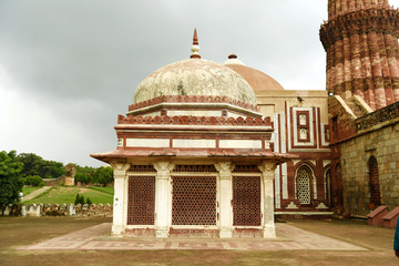 Fototapeta na wymiar Imam Zamim's Tomb at Qutb Complex, New Delhi.