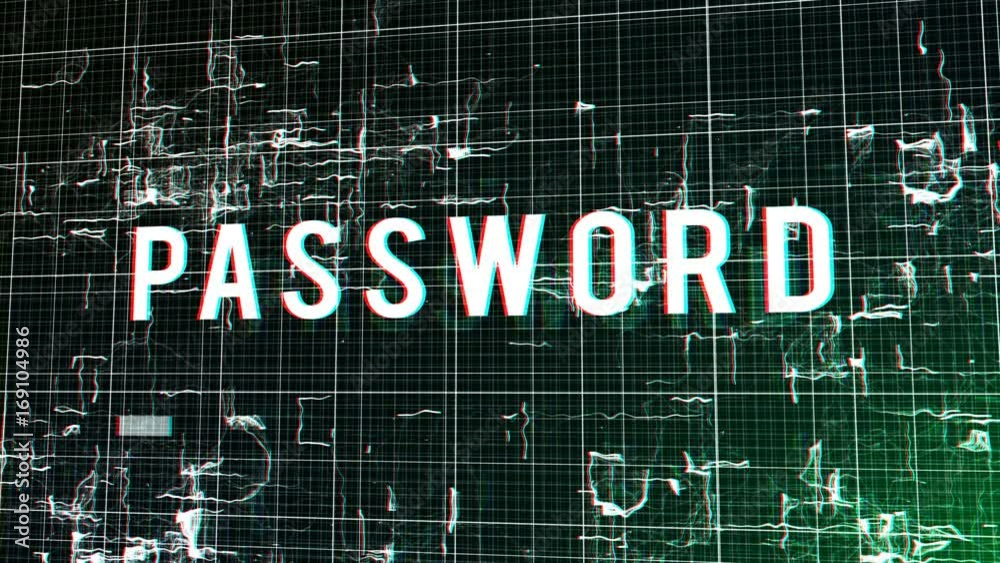 Wall mural entering password with a successful access result on modern technology background. internet technolo