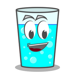 Glas mit Flüssigkeit