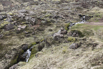 Fototapeta na wymiar Iceland Hiking