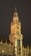 Fototapeta na wymiar New Town Hall in Munich. Germany