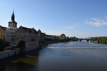 Fototapeta na wymiar Prague Vlatva