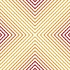 Simple line x pattern, orange variation on white background