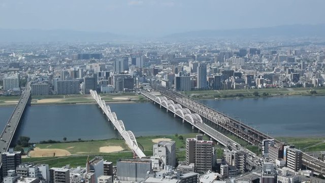 Osaka Kuchu Teien observatory