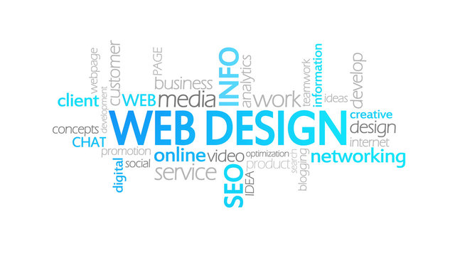 Web Design, Animated Typography