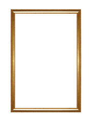 Golden photo frame