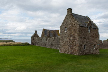Fototapeta na wymiar Dunnottar Castle in Scotland