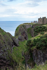 Fototapeta na wymiar Dunnottar Castle in Scotland