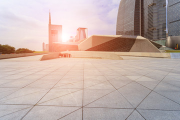 Guangzhou architectural scenery and urban skyline