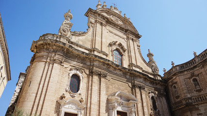 Fototapeta premium Monopoli Cathedral otherwise the Basilica of the Madonna della Madia, Monopoli, Italy
