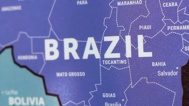 Brazil World Map
