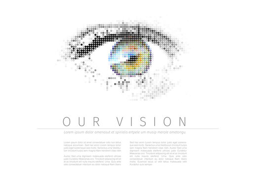 Corporate Vision Information Layout