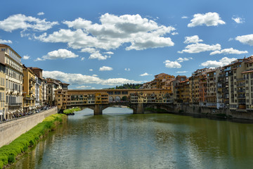 Obraz premium Ponte Vecchio in Florence, Italy