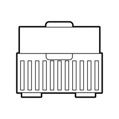 tool box isolated icon vector illustration design
