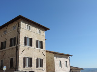 Fototapeta na wymiar Casa di Assisi, Umbria, Italia