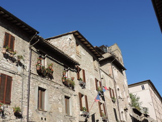 Case di Assisi, Umbria, Italia