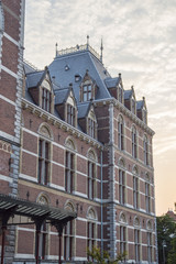 Impressive National Museum in Amsterdam - AMSTERDAM - THE NETHERLANDS - JULY 20, 2017