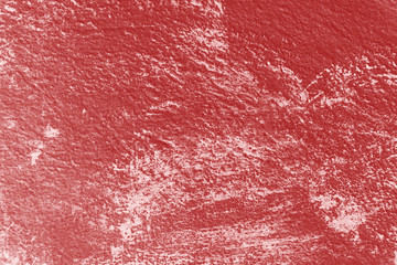 Fototapeta premium Old Vintage Red wall texture background with scratches.