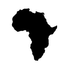 africa map isolated icon vector illustration design