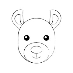 Wild hyena isolated icon vector illustration design