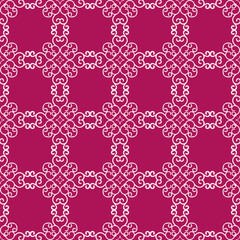 Vector classic vintage ornamental pattern. Seamless abstract background with repeating elements