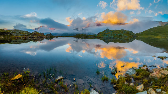 Lago nero passo Gavia