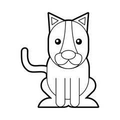 Wild lioness isolated icon vector illustration design