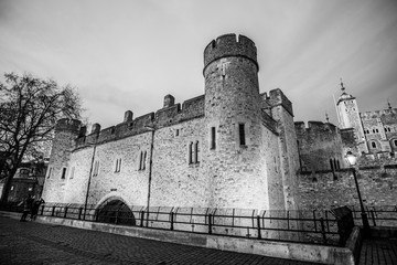 The Tower of London in the evening