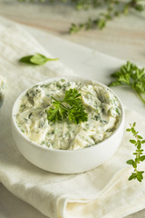 Homemade Organic Herb Butter