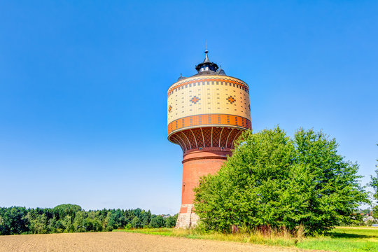 Wasserturm in Mittweida, Sachsen