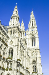 Fototapeta premium Wien, Rathaus, Österreich, 1. Bezirk