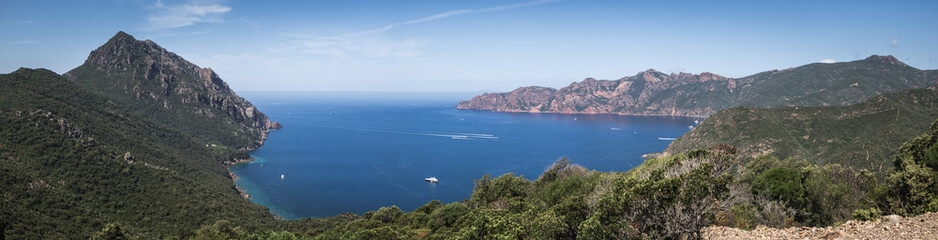 Panorama Golfe de Girolata