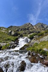 Fototapeta na wymiar Krummgampental im Kaunertal - Ötztaler Alpen 