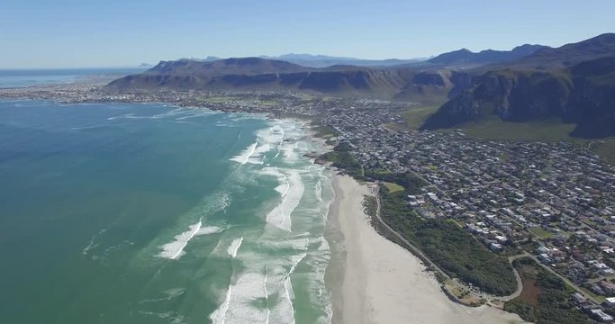 Aerial of Hermanus, South Africa